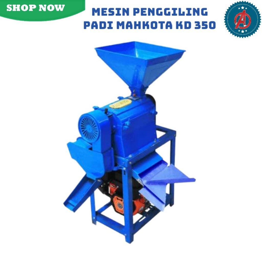 Mesin Penggiling Padi Mahkota KD 350 KD 450 New / Rice Polisher Beras