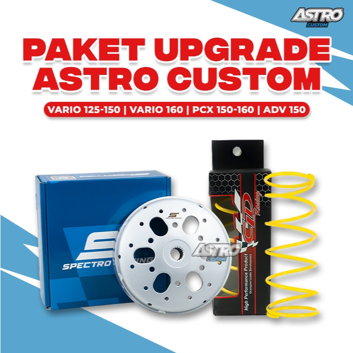 Mangkok Ganda Spectro Vario 125 150 160 PCX 150 160 Stylo 160 PERCVT Racing Upgrade CVT