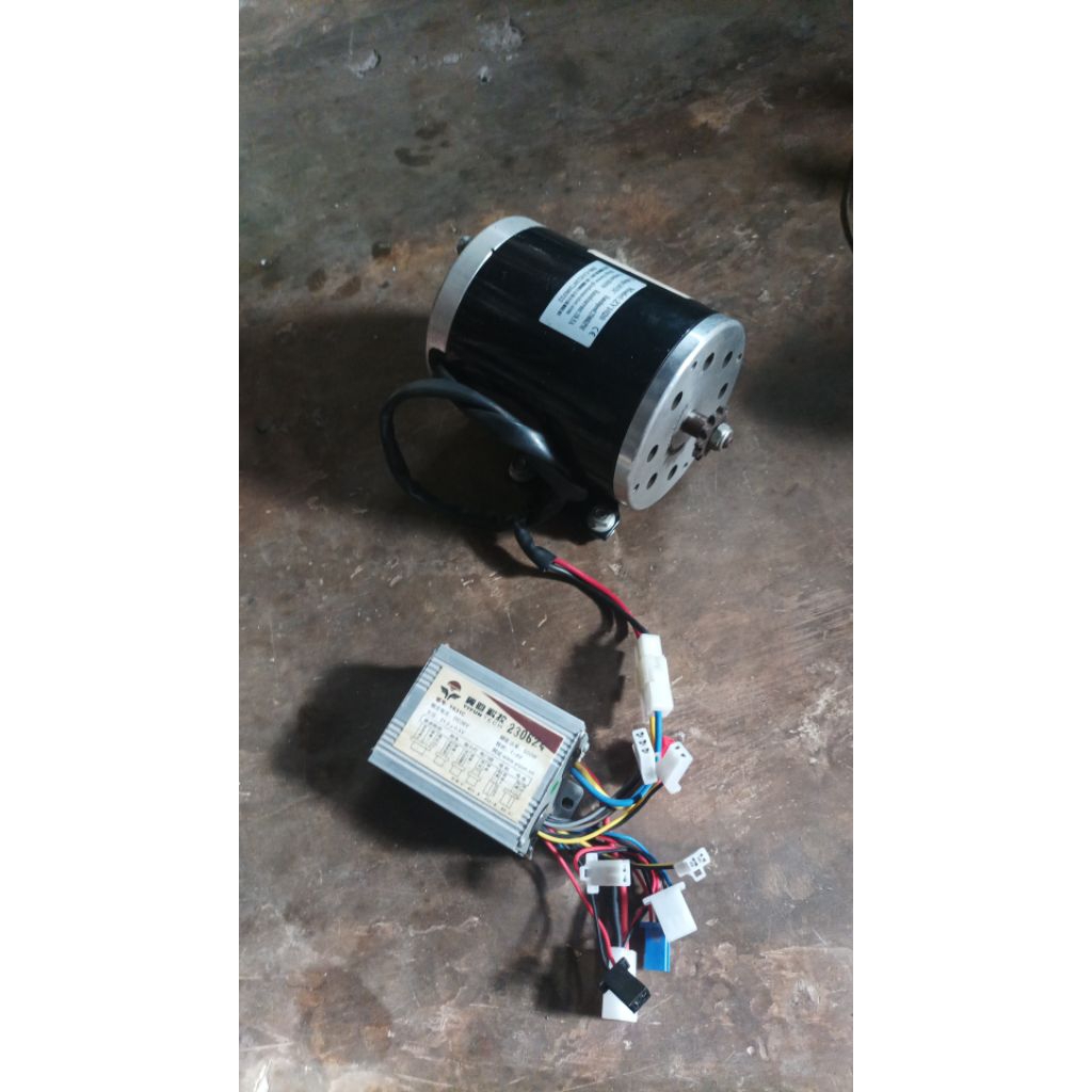 dinamo trail elektrik  36 v 500 w + controller 36 v