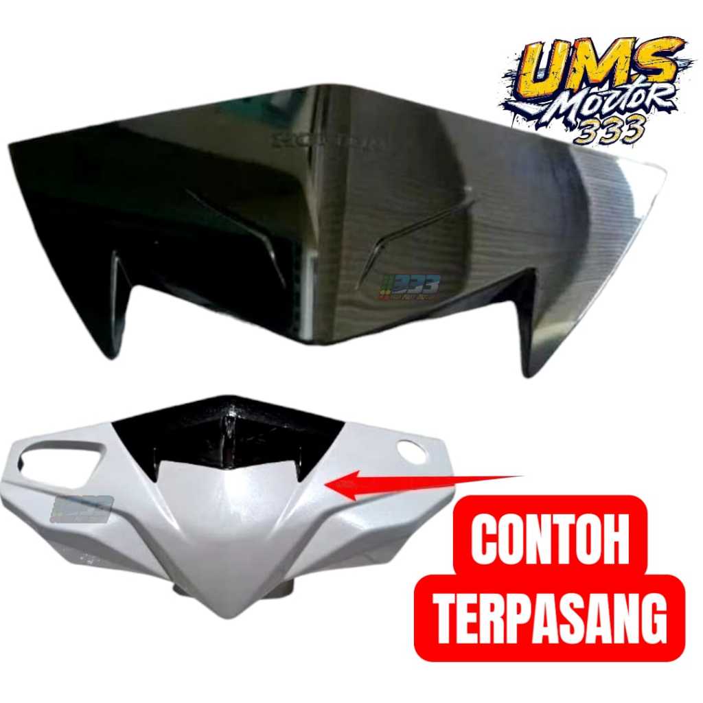 aksesoris visor winshield beat fi lama 2012 2013 2013 original k25a