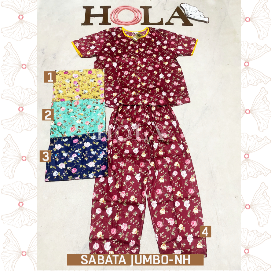 HOLA_FASH | ALVIN SABATA JUMBO, SETELAN CP KATUN JEPANG SABATA XXL