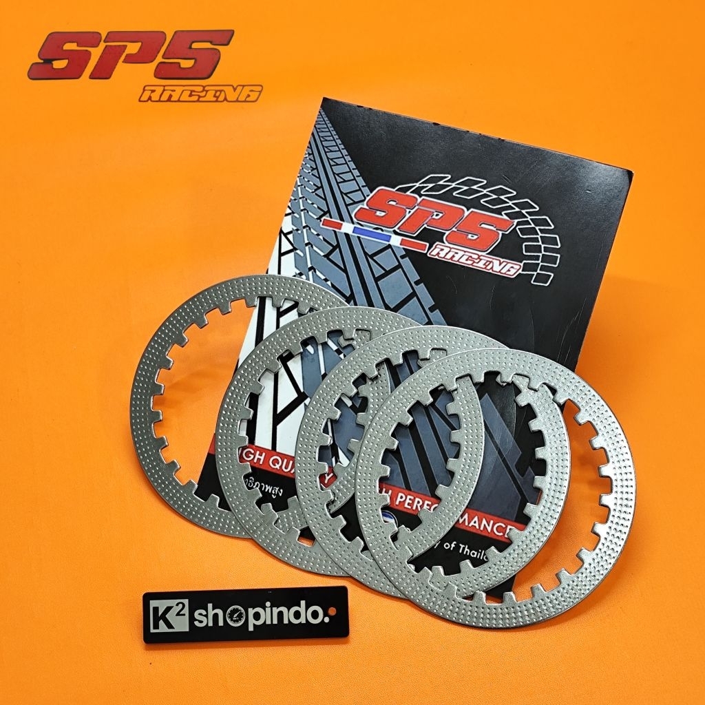 Plat Gesek Kopling SP5 Tiger Megapro old GL Pro Win Supra X 100 Grand Original SP5 Racing