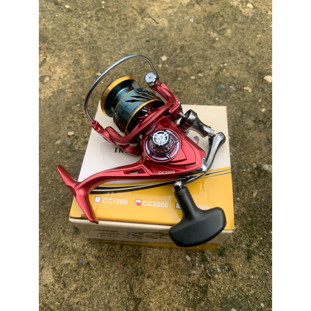 reel spinning zorro ironman cc 2000 dan 3000 power handle