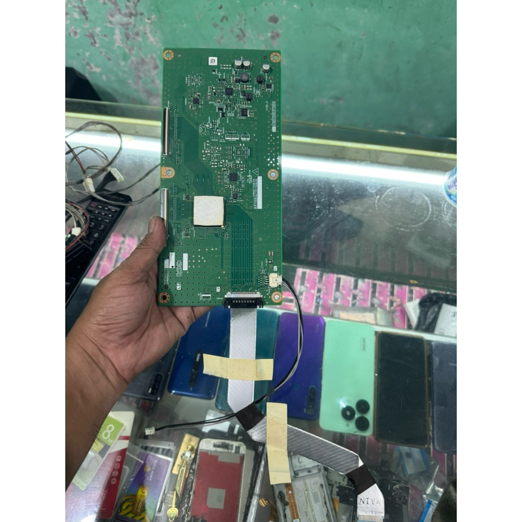 MESIN MB MAINBOARD TCON TV SHARP 60 INCH 60LE636E ORIGINAL COPOTAN