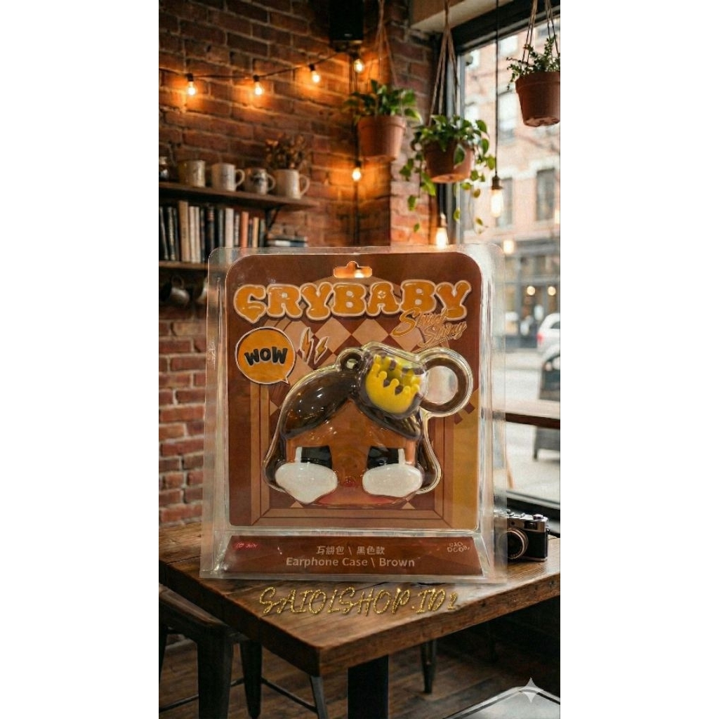 Crybaby WoW Earphone Case | Original Popmart 100%