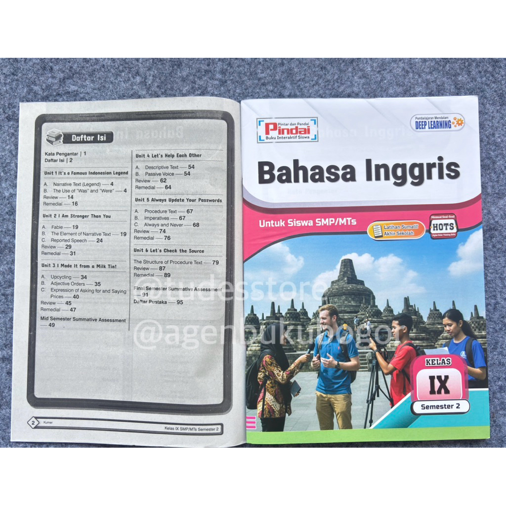 Lks bahasa inggris SMP semester 2 terbaru