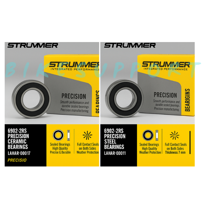 Strummer 6902-2RS Bearing Laher Hub Freehub Sepeda Ceramic & Steel Precision Durable Sealed Bearings