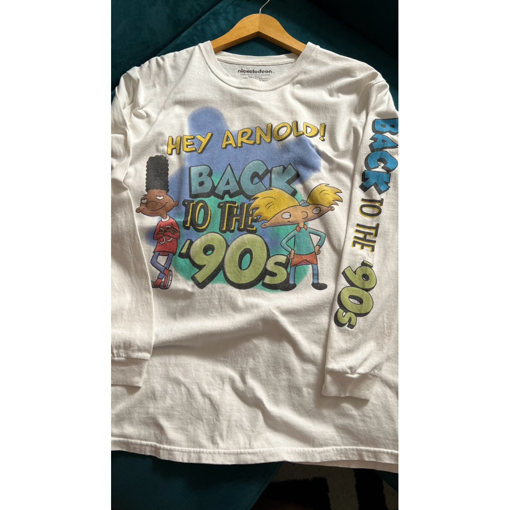 Longsleeve Kaos Lengan Panjang Hey Arnold Tahun 2020