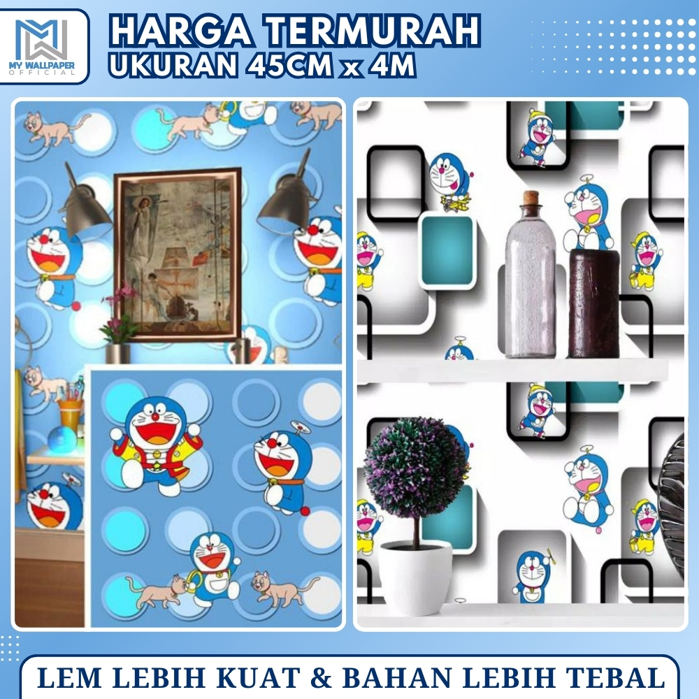 Wallpaper Dinding Doraemon Stiker Dinding Doraemon Walpaper Dinding Doraemon Wallpaper Doraemon