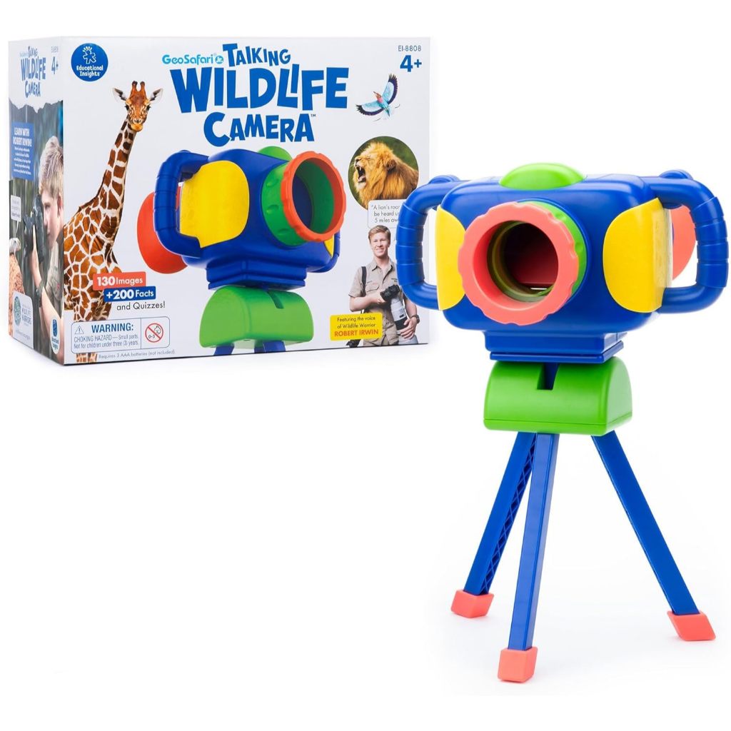 Educational Insights GeoSafari® Jr. Talking Wildlife Camera™ Featuring Robert Irwin - Preschool Scie