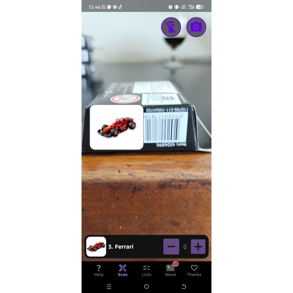 lego mini racer Ferrari