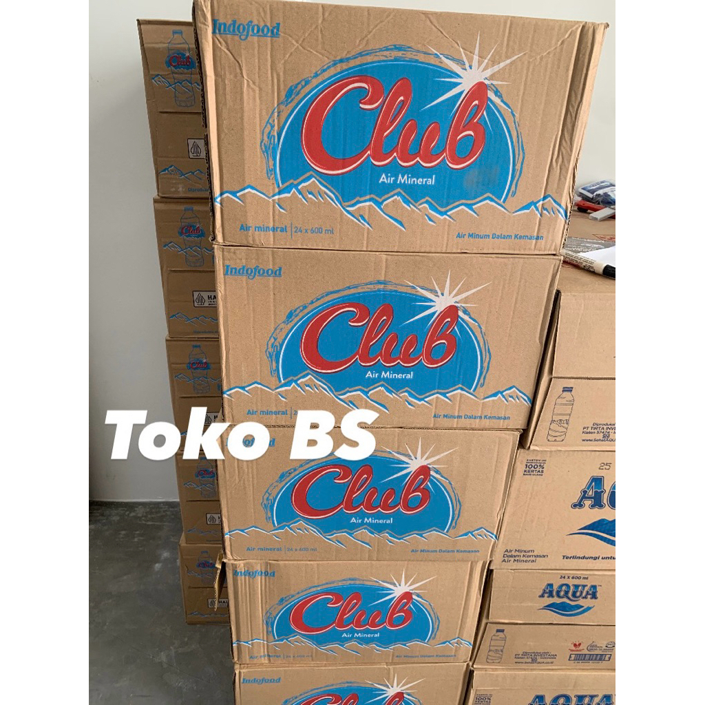 Club Mineral 600ml Karton