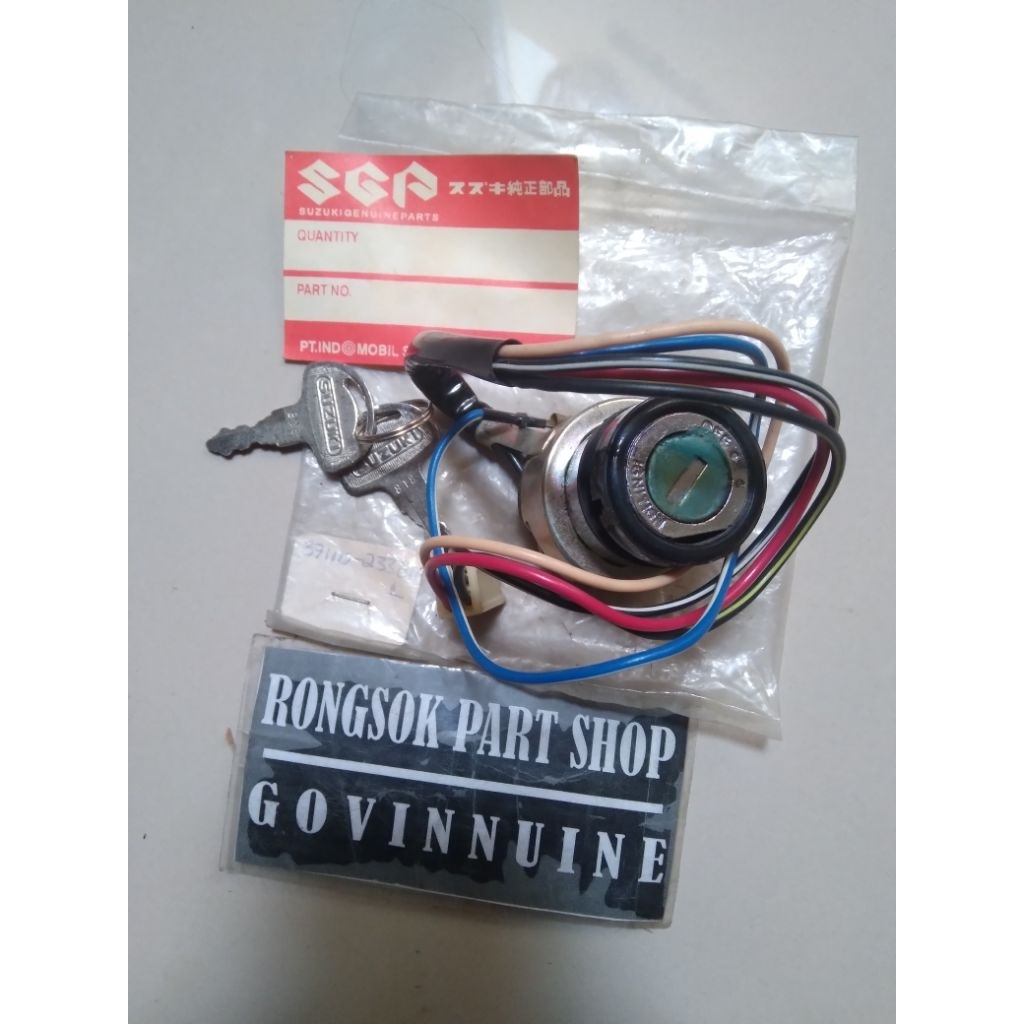 kunci kontak suzuki trs trz ts125 ts 125 ori asli japan
