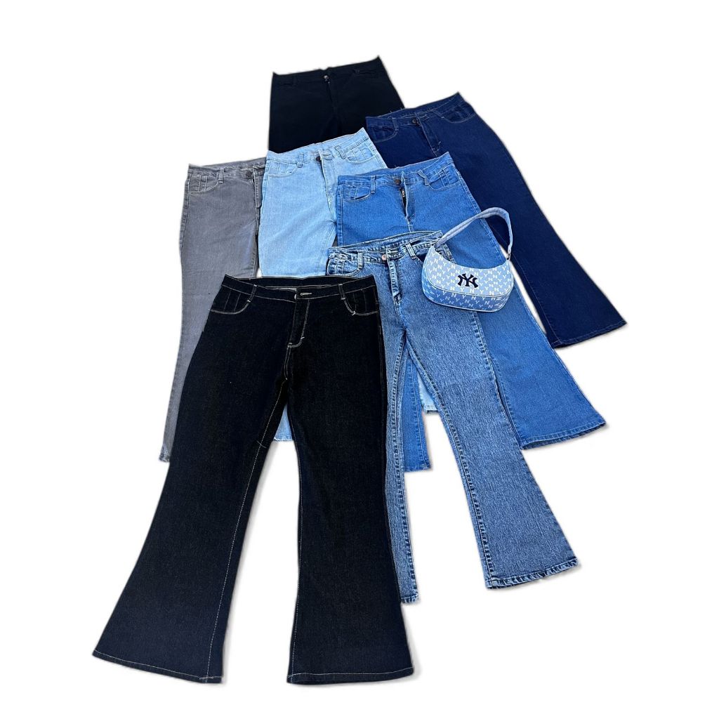 Celana Jeans Rijek Cutbray Wanita