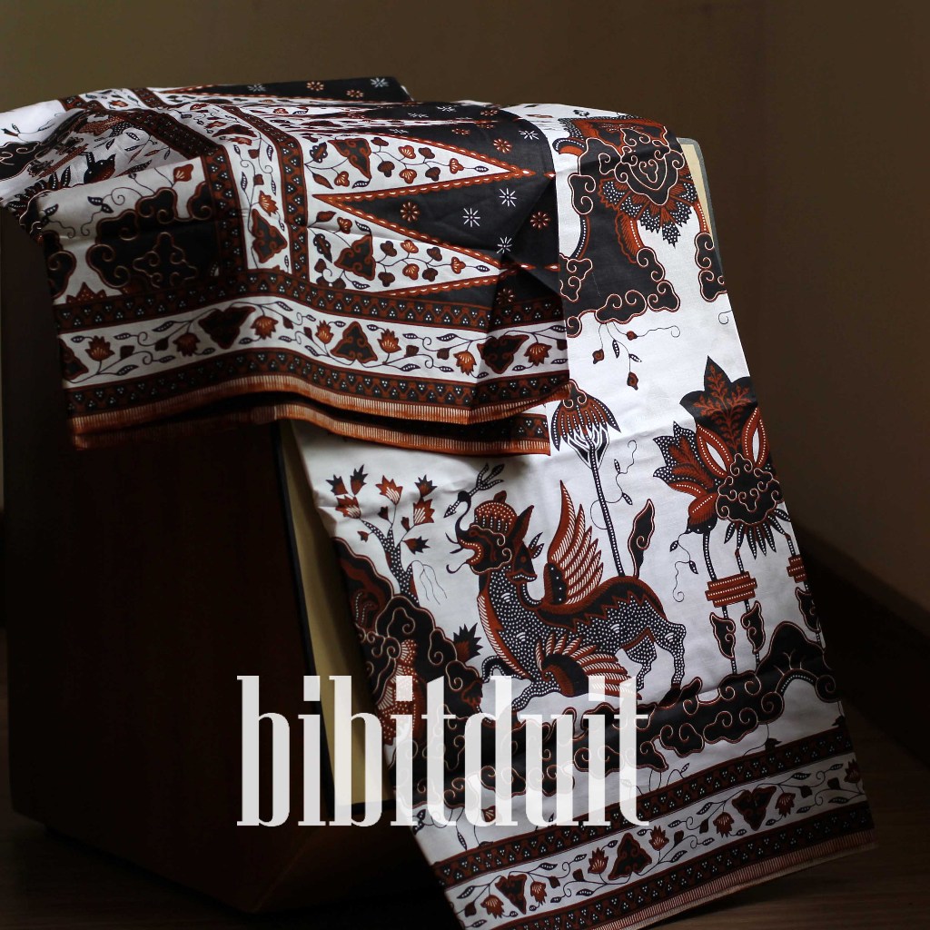 Sarung santri motif batik barong cirebon cerbonan
