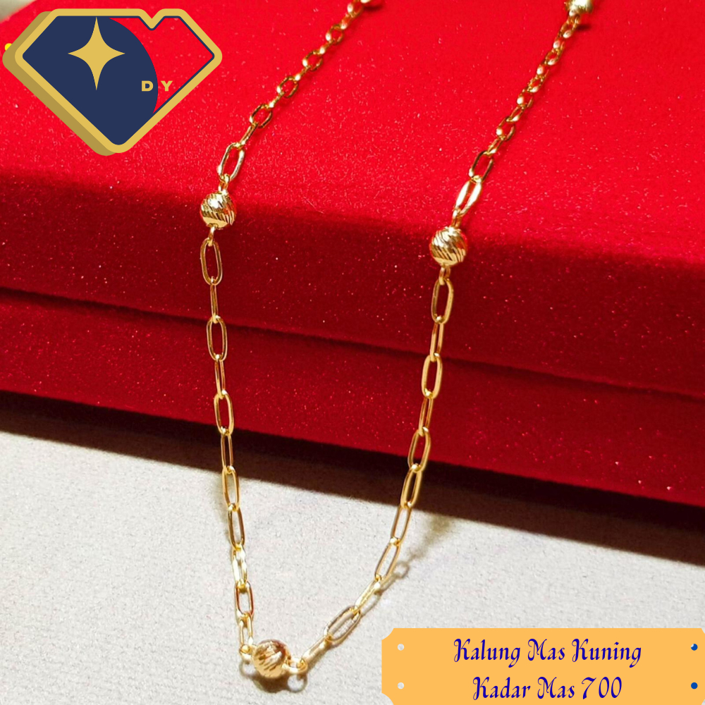 Kalung Rantai mas Kuning Baru 013 Kadar mas 700