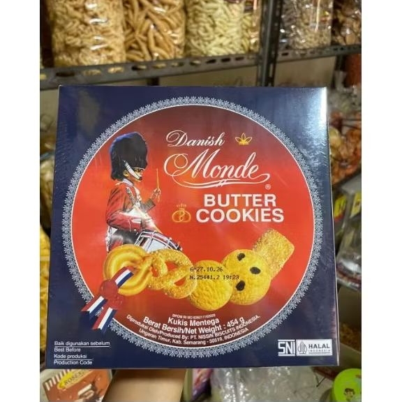 MONDE DRUMBAND KECIL BUTTER COOKIES