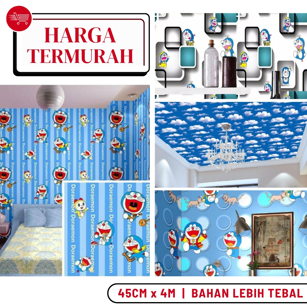 Wallpaper Dinding Doraemon Walpaper Dinding Doraemon Stiker Dinding Doraemon Stiker Dinding Murah