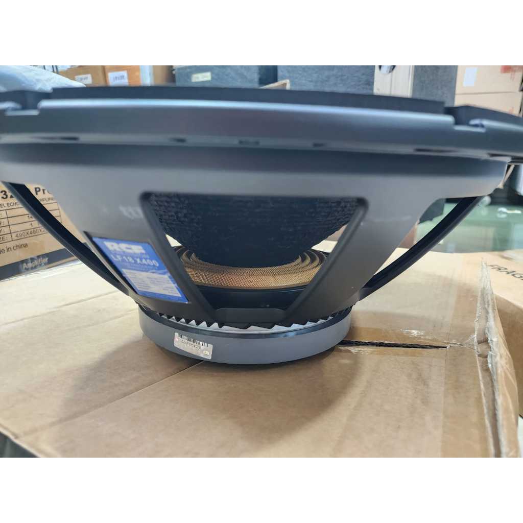 Komponen Speaker RCF Model LF 18 X400 / 18X400 Extreme high power 18 inch SUBWOFER