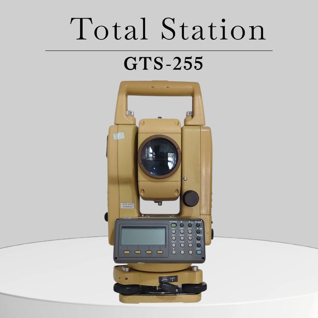 Total Station Topcon GTS-255 lengkap