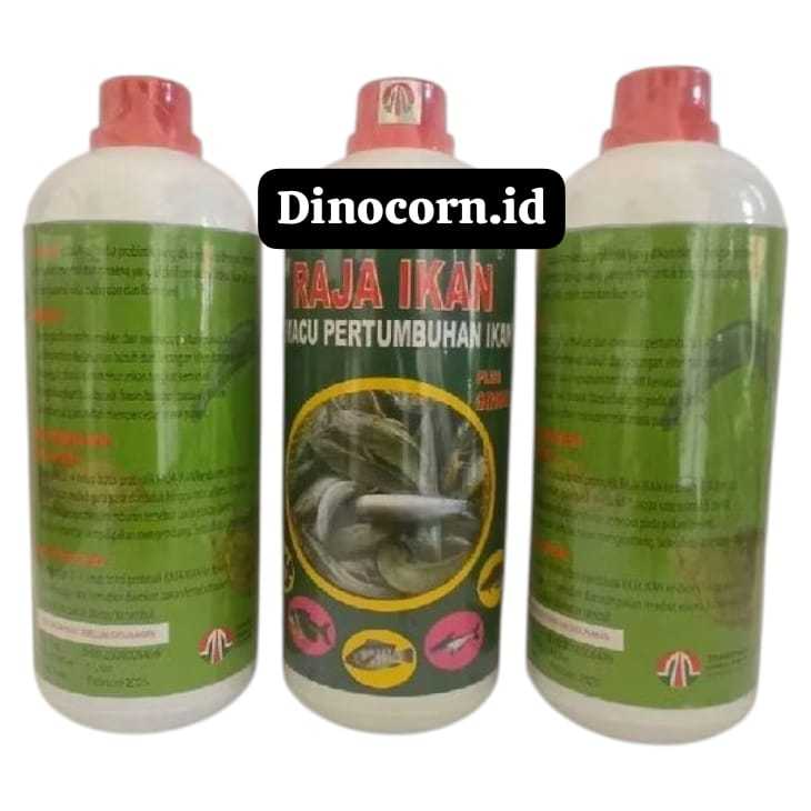 New Raja ikan 1 Liter  pemacu pertumbuhan ikan plus ginseng