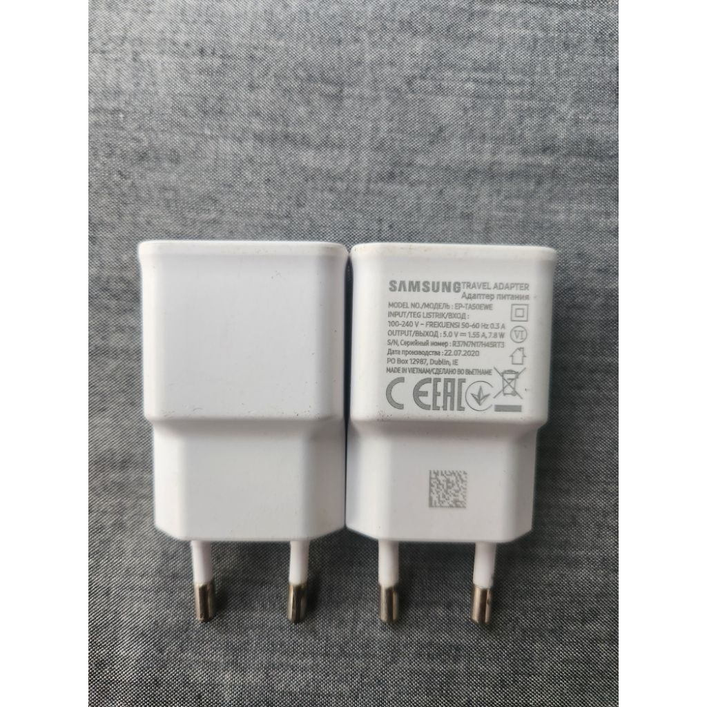 Adaptor Charger Samsung Original Bawaan HP A03 / A02 – 1.55A 7.5W