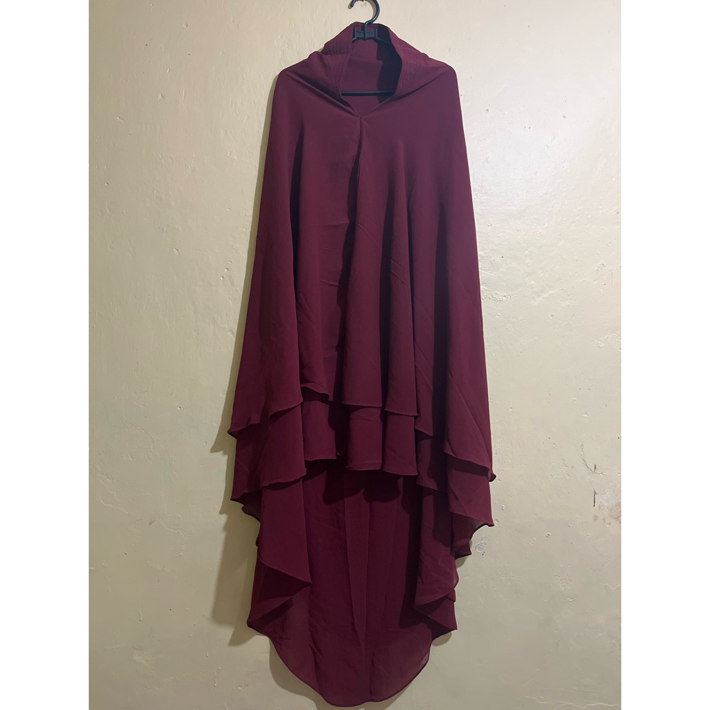 khimar syari 2 layer
