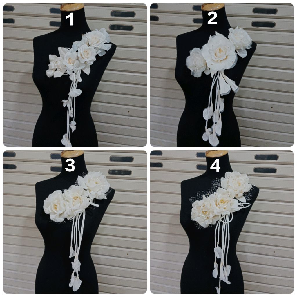 Bunga Korsase Jumbo,Bunga Korsase Juntai,Korsase Jumbo,Bunga Kebaya/Bunga Aplikasi Hiasan Gaun dan R