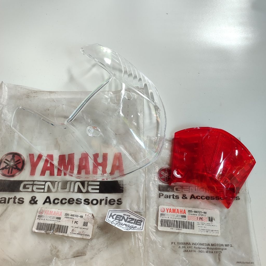 Mika Mica Kaca Lampu Stop Rem Belakang Nouvo Z Original YGP 2D5-H4743-00