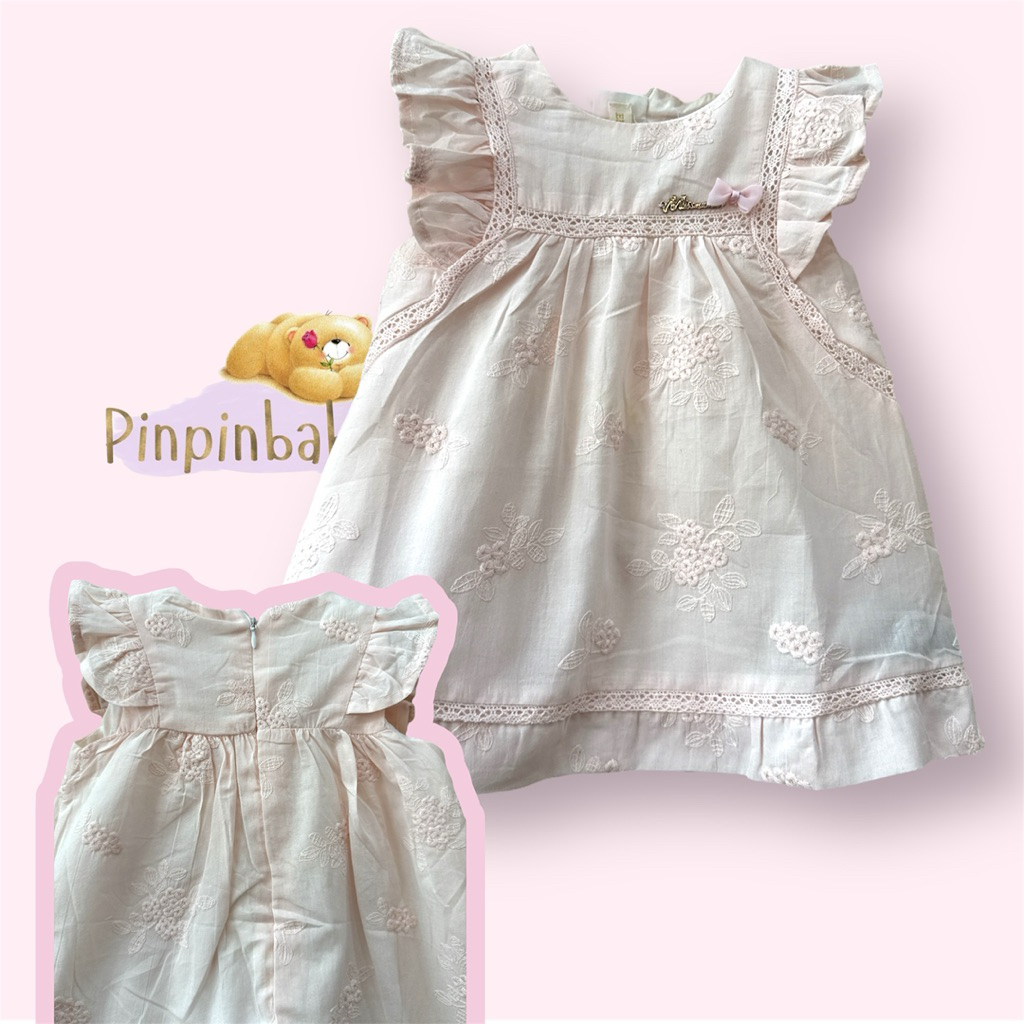 Dress baby elite miss mama import, pink