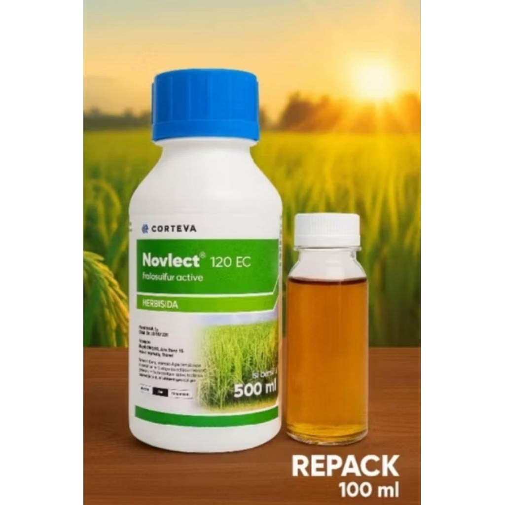 Herbisida novlect 120 Ec repack 100ml -obat pembasmi rumput liar rumput gulma pertanianHerbisida nov