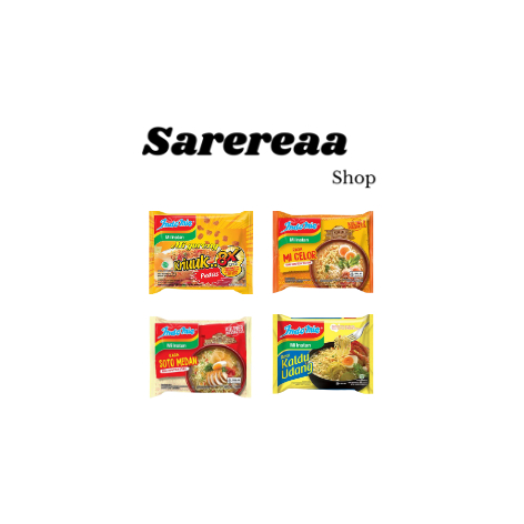 (Per-Pcs) Indomie Mi Goreng Kriuk, Mi Celor, Kaldu Udang, Soto Medan, Coto Makassar & Soto Banjar