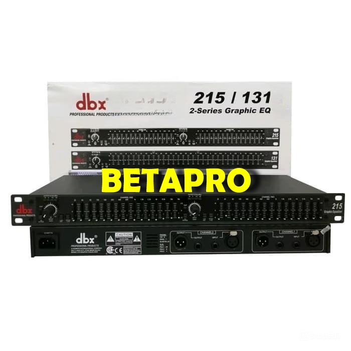 equalizer dbx 215 dbx215 - dbx215