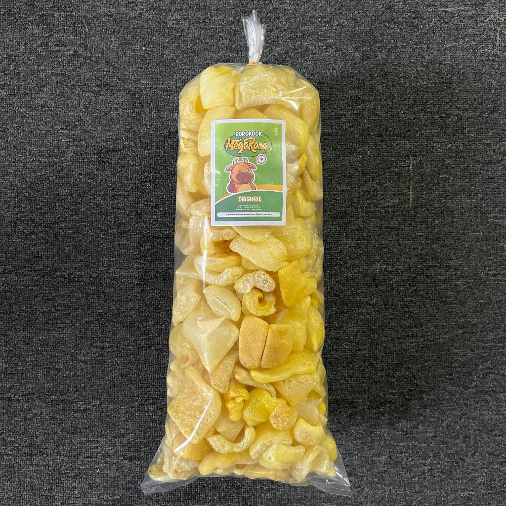 Dorokdok Kerupuk Kulit Sapi 250 Gram Rasa Asin Gurih Khas Garut