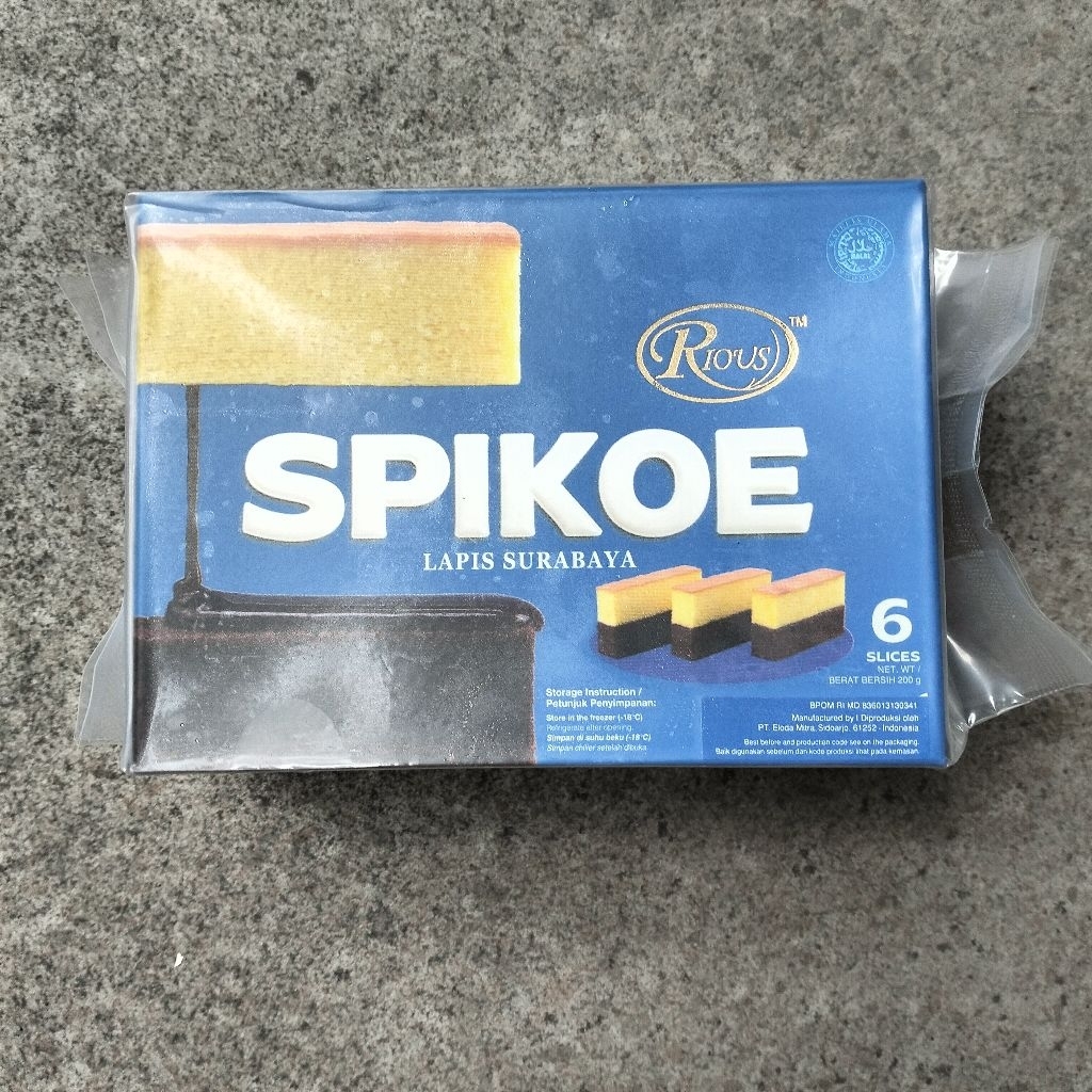 Rious Spikoe Lapis Surabaya 200gr