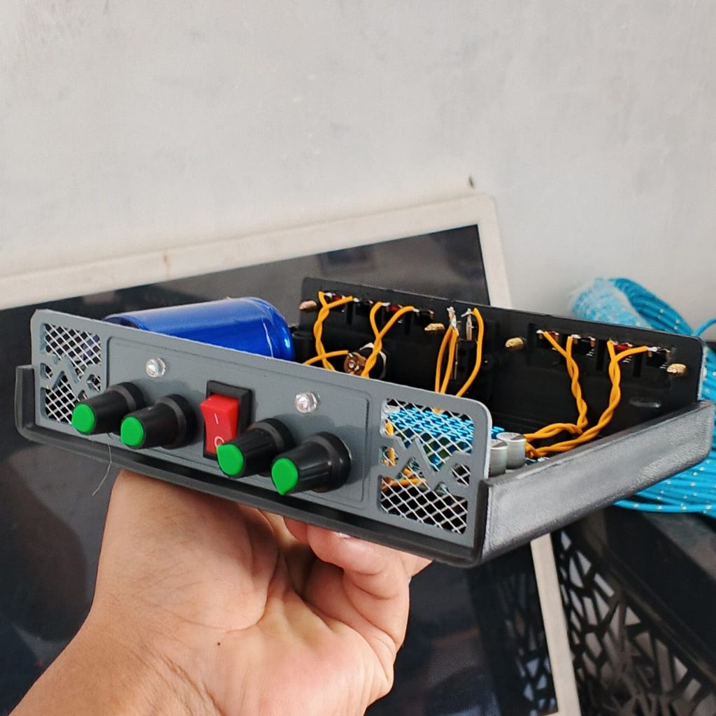 POWER AMPLIFIER MINI 4CHANEL DC 12V 120WATT STEREO BAS JERNIH , AMPLI MINI 4CHANEL TPA 3110 12V STER