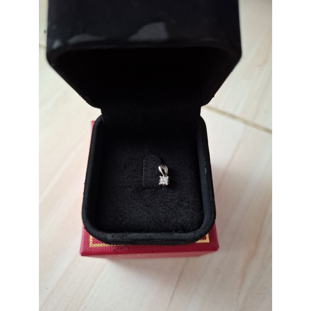 Liontin Kalung Emas The palace berlian diamond VVS