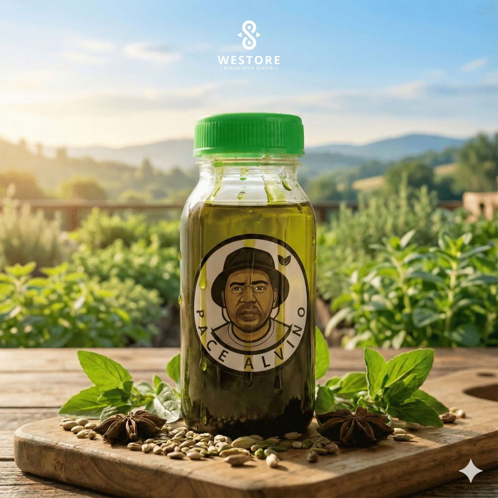 PAKET PREMIUM MINYAK OLES DAUN BUNGKUS TIGA JARI ALVINO KHAS PAPUA 50 ML PRIVASI AMAN & TERSEGEL