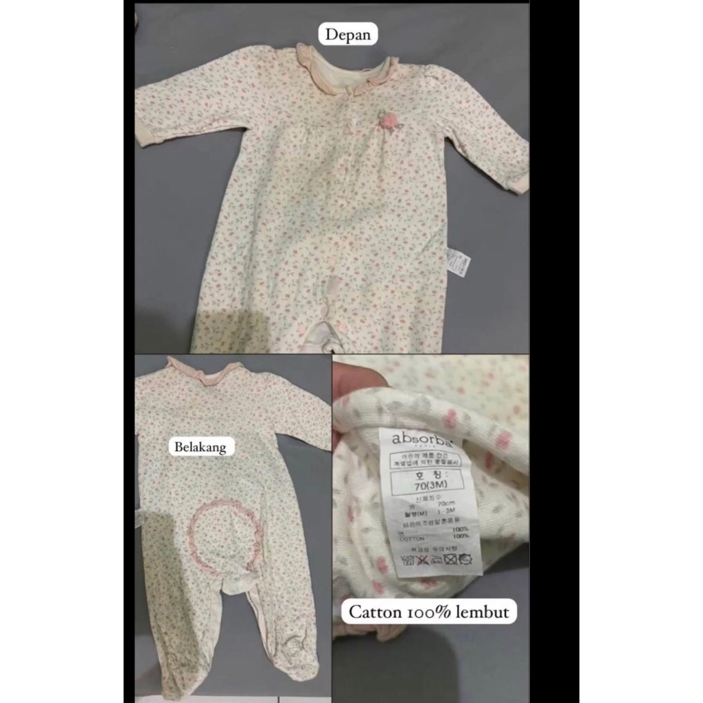 ABSORBA Baby Jumpsuit Girl