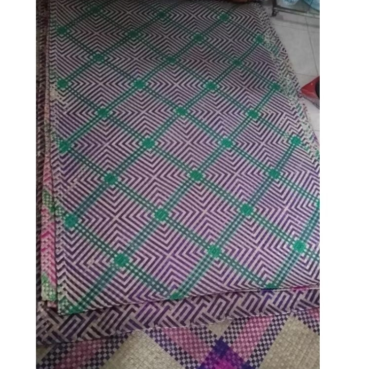 tikar pandan bermotif cantik