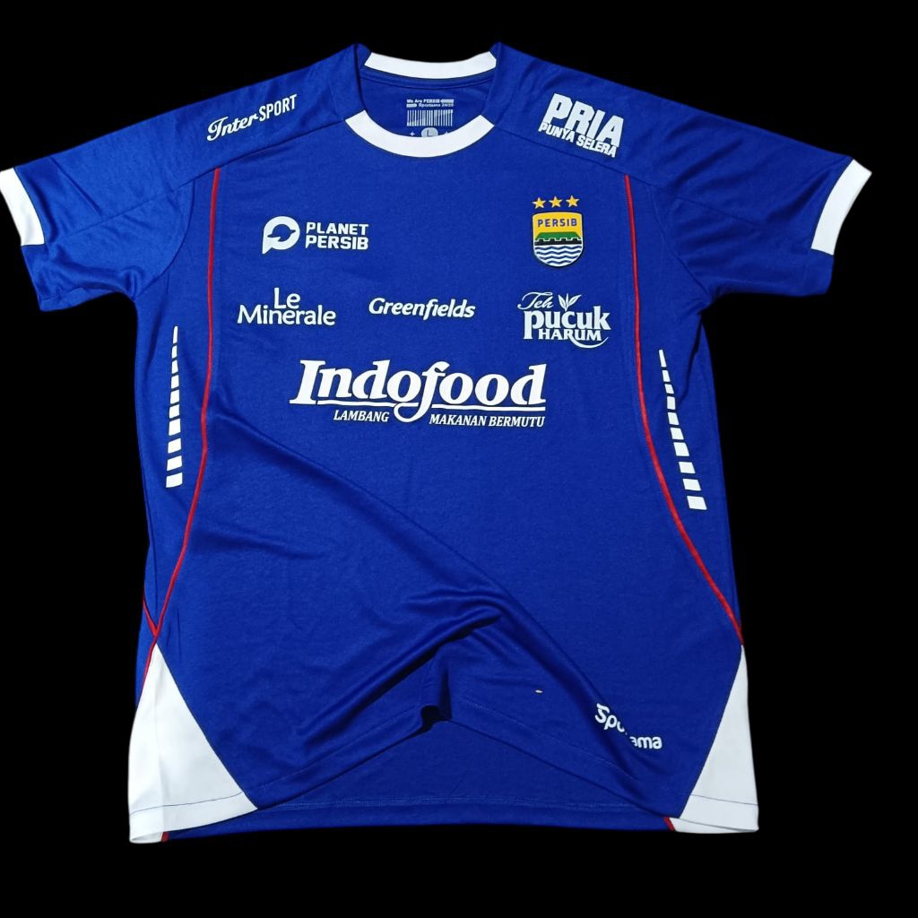 Jersey Persib home 2024 Jersey bola Jersey futsal Jersey olahraga