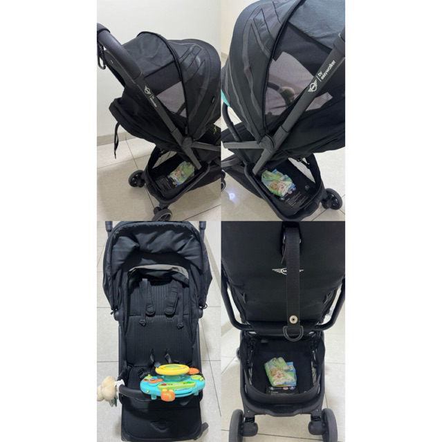 Easywalker MINI S x mmehuillet - Black (PRELOVED VERY GOOD CONDITION)