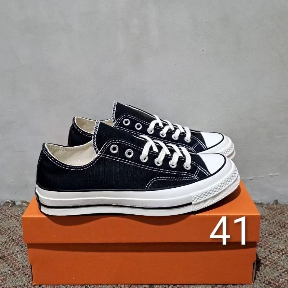 Converse 70s Low Black White Original New 