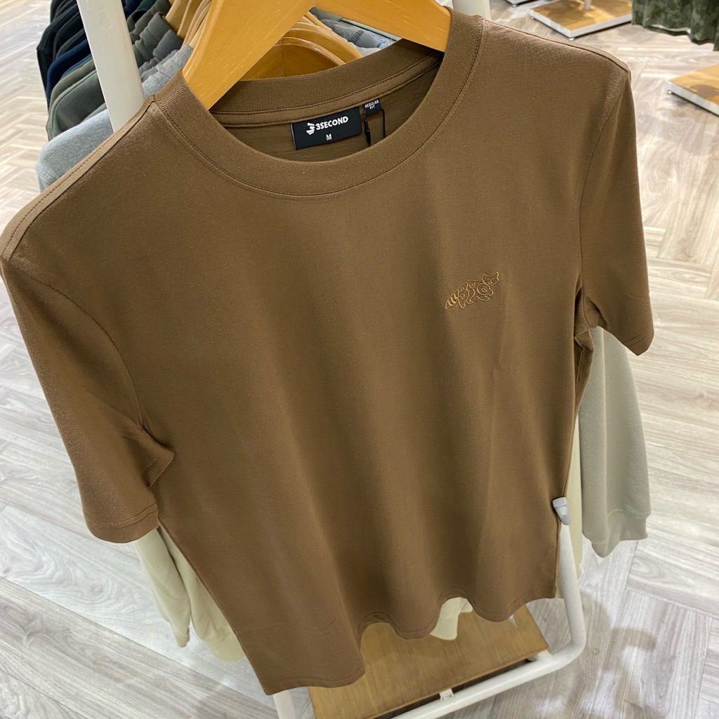 Kaos 3second Original Terbaru HITAM (REGULER FIT) Kaos Pria 3second Ori 100% termurah COD