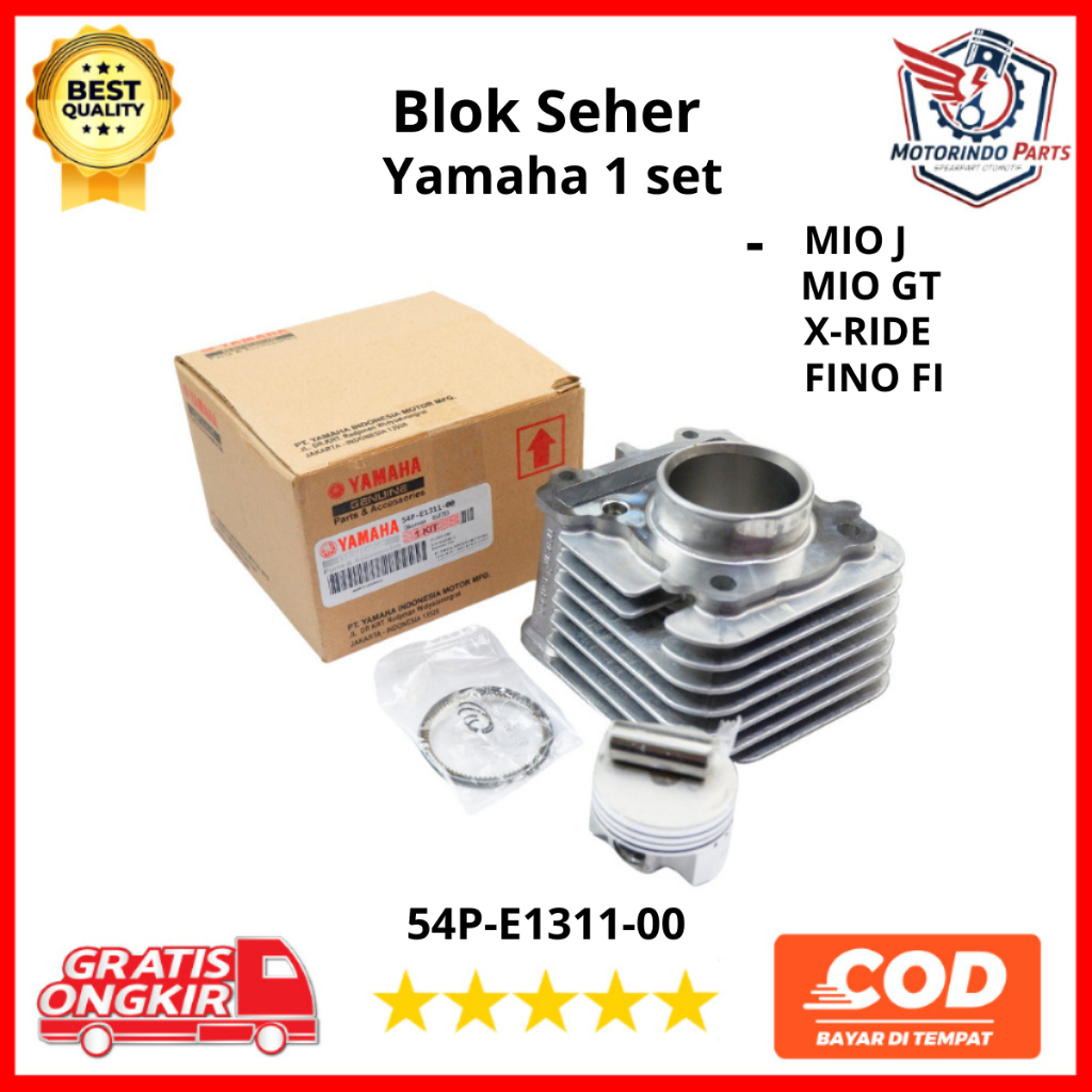 Blok Seher 1 Set Yamaha MIO J / MIO GT / X-RIDE / FINO FI 115 Original 54P-E1311-00