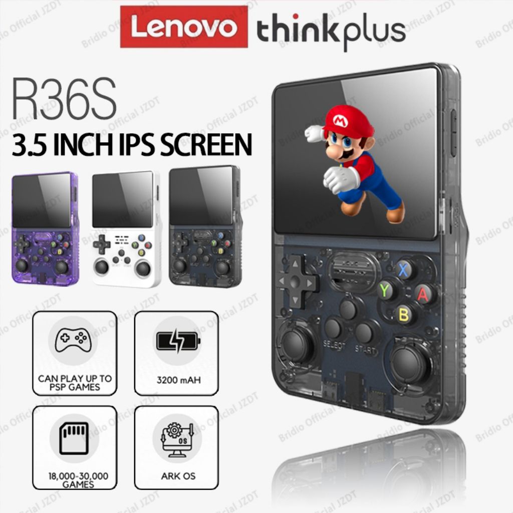 Gamehandheld murah - Game Retro R36S 64gb PSP Handheld Best Gaming Konsol Game PSP PS1 Nintendo Game