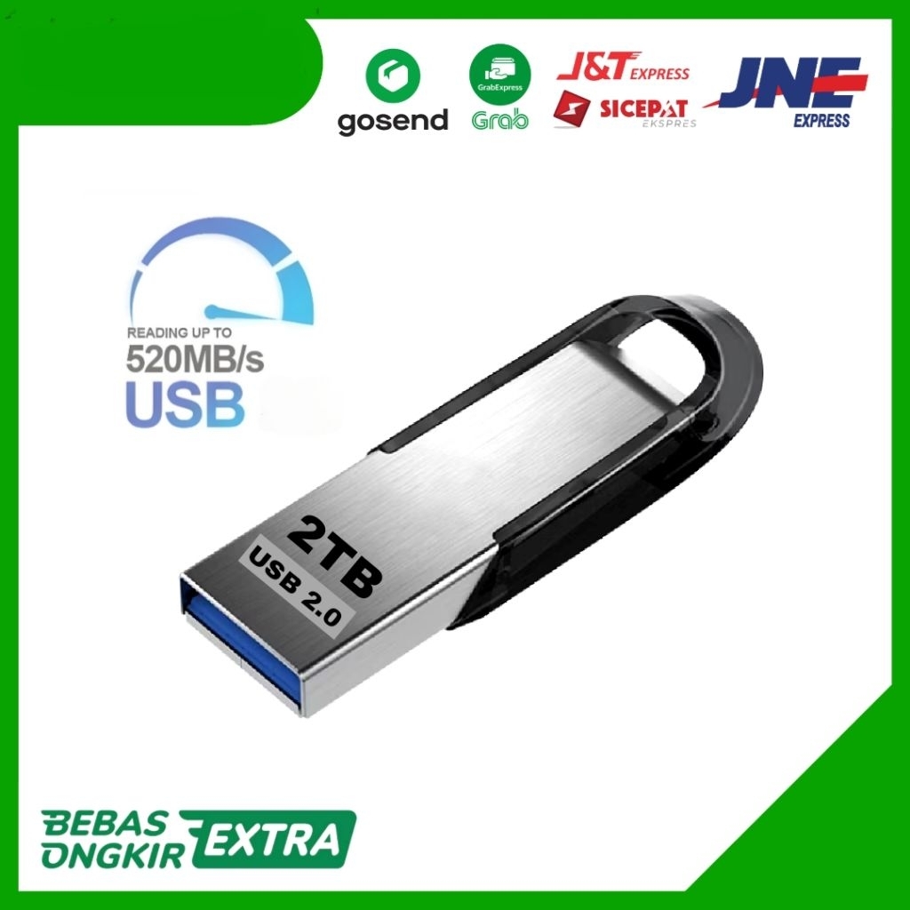 Flashdisk CZ73 1TB 2TB USB 2.0 Ultra Flair – Memory Stick High Speed Pen Drive untuk Laptop & Androi