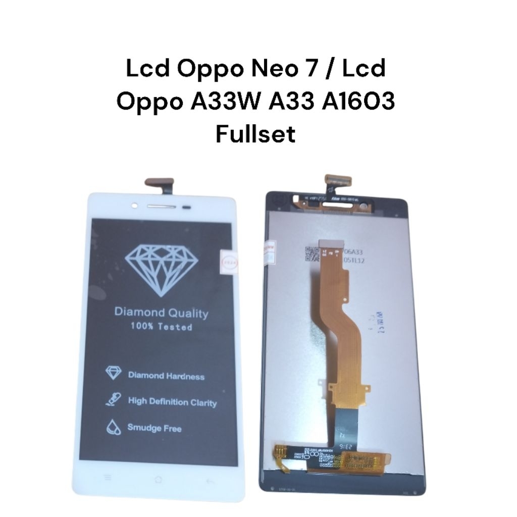 Lcd Oppo Neo 7 / Lcd Oppo A33W A33 A1603  Fullset