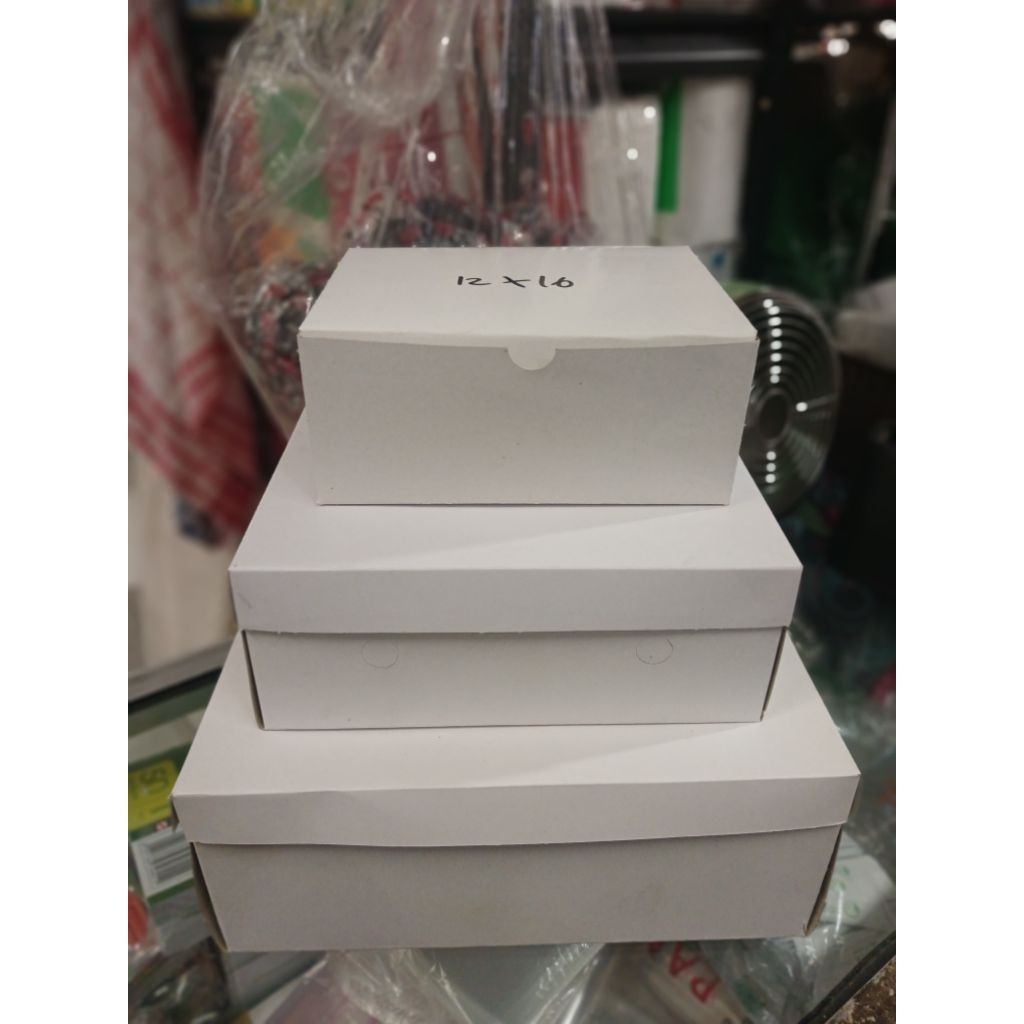 Nasi Box Putih / Kotak Nasi Putih