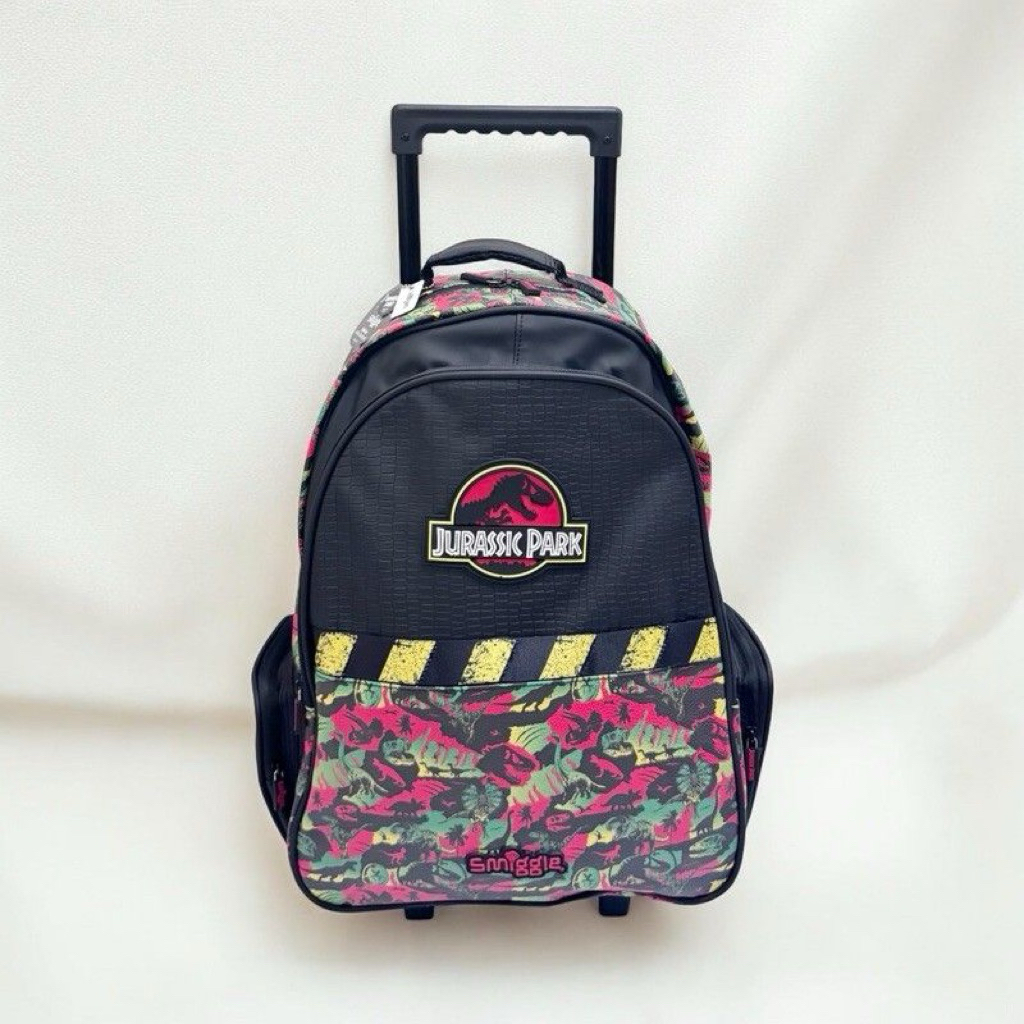 SMIGGLE TROLY ANAK SEKOLAH JURASIC PARK ORGNL+PLASTIK SMIGGLE